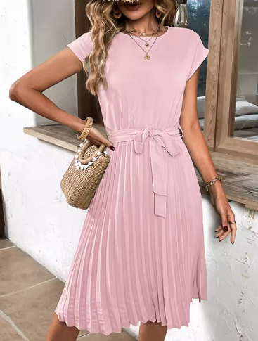 RUTH | Plissiertes Midikleid