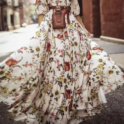 ZULMA | Floral maxi dress