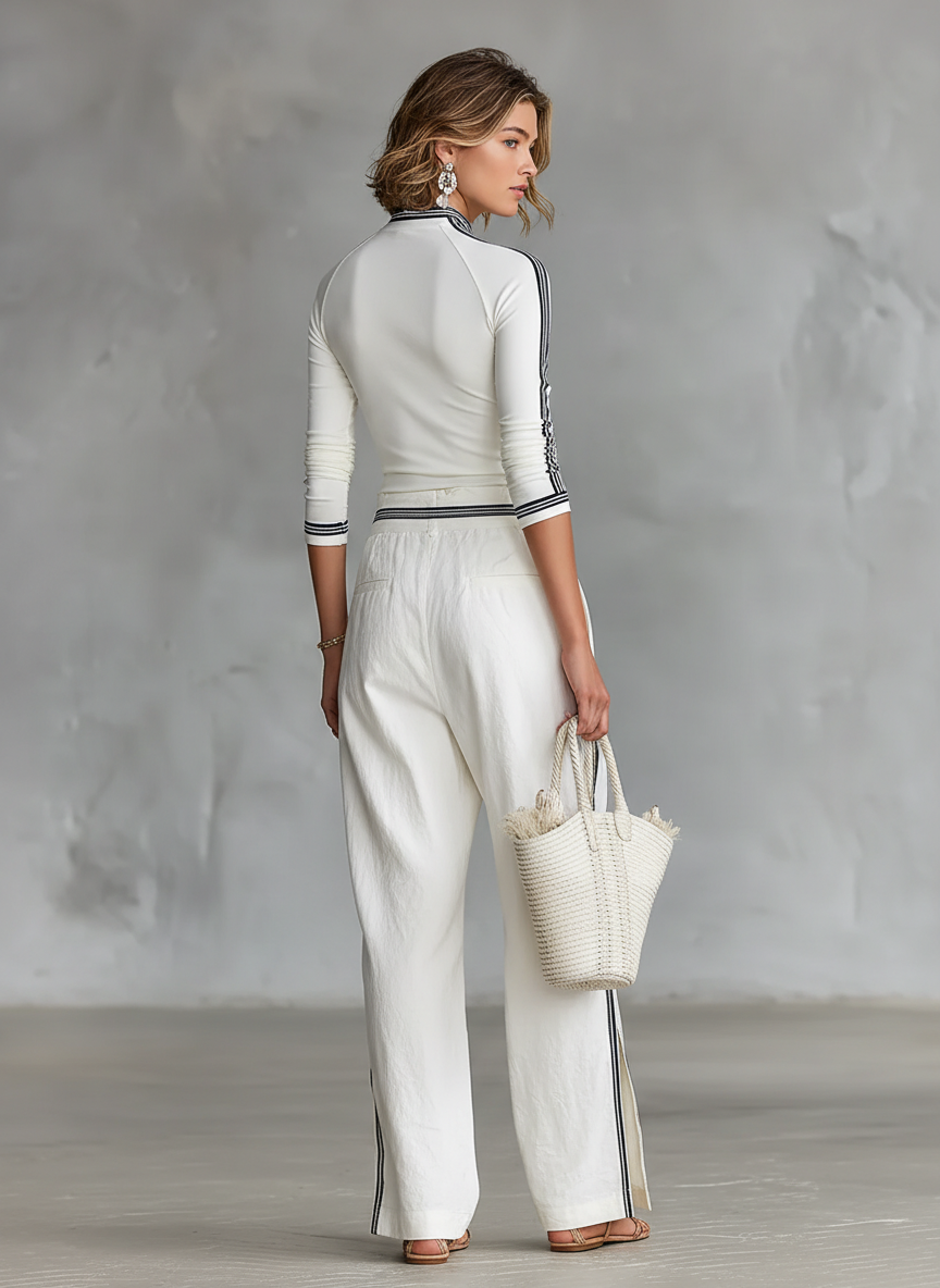 CONJUNTO CÓMODO PANTALÓN ANCHO