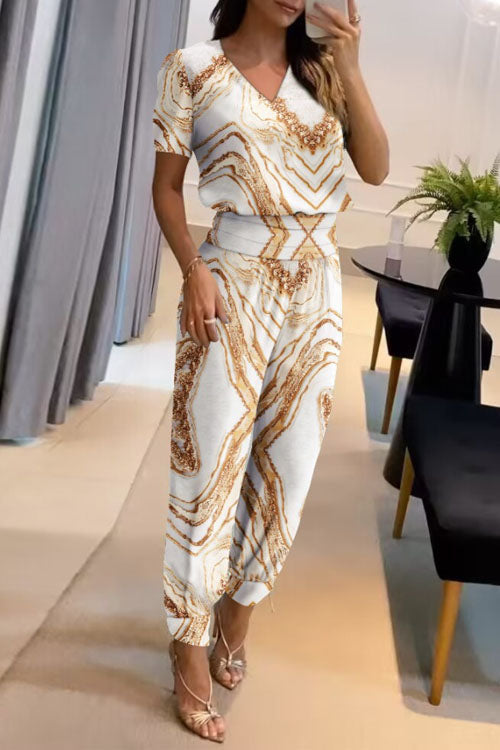 CONJUNTO CASUAL DOS PIEZAS CUELLO V