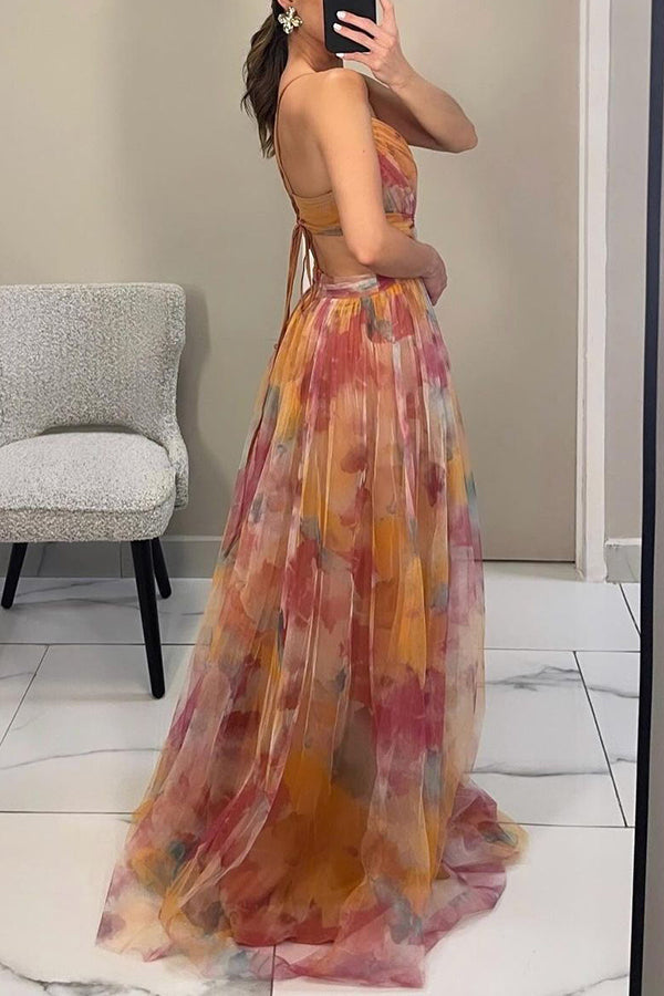 FLOWY FLORAL MAXI DRESS Loopy Wear FLOWY FLORAL MAXI DRESS Loopy Wear