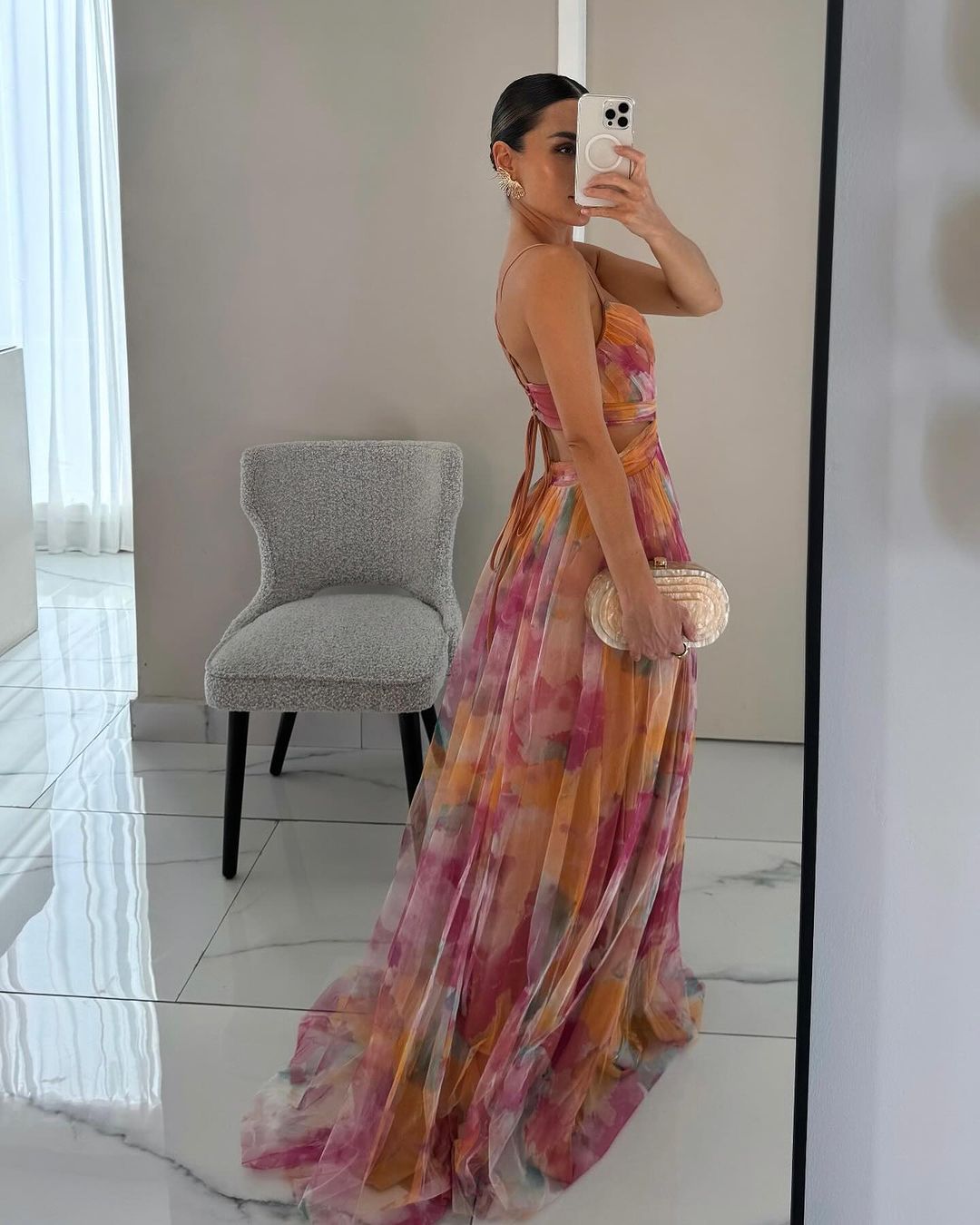 FLOWY FLORAL MAXI DRESS Loopy Wear FLOWY FLORAL MAXI DRESS Loopy Wear