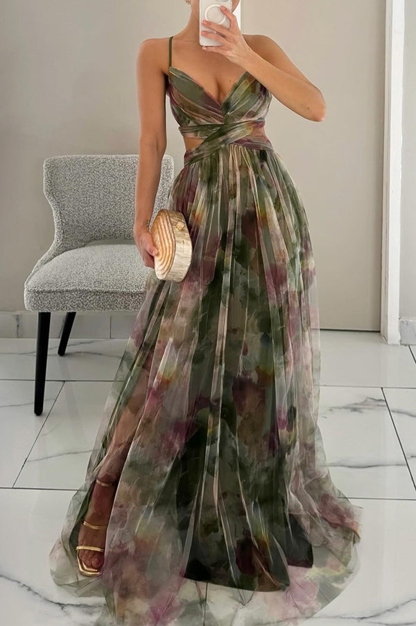 FLOWY FLORAL MAXI DRESS Loopy Wear FLOWY FLORAL MAXI DRESS Loopy Wear