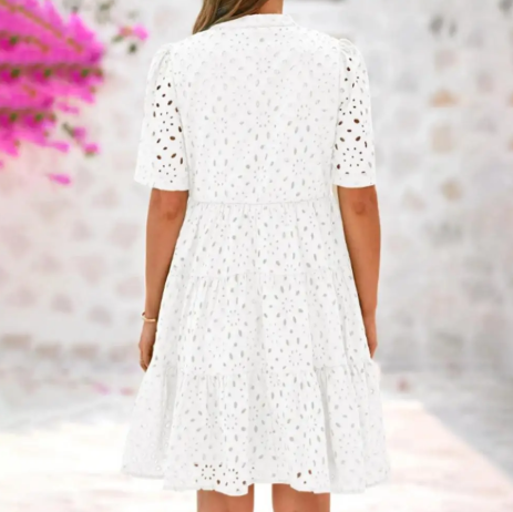 PAMELA | Vestido mini con encaje