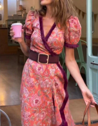 SOFT PINK MAXI DRESS