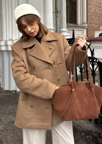 MANTECO | Oversized wool coat