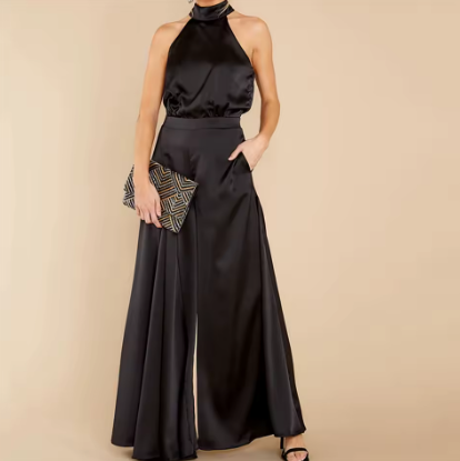 MONO LARGO CUELLO HALTER