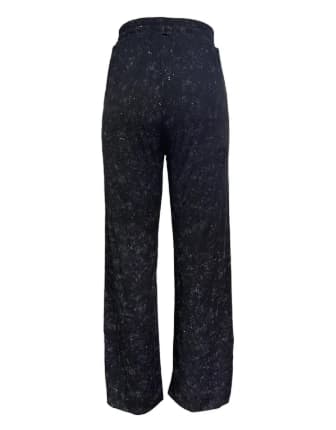 PANTALÓN PALAZZO LENTEJUELAS CINTURA ALTA