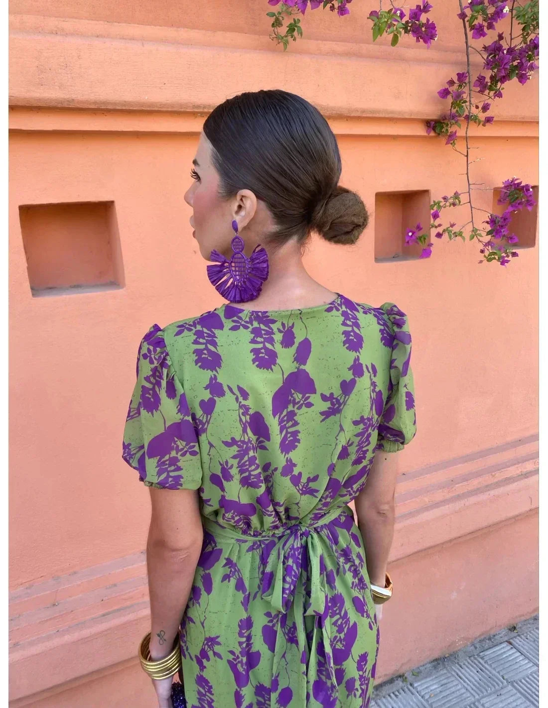 VESTIDO LARGO ESCOTE V