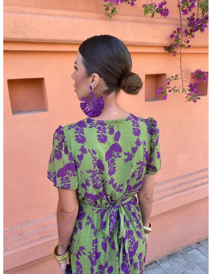 VESTIDO LARGO ESCOTE V