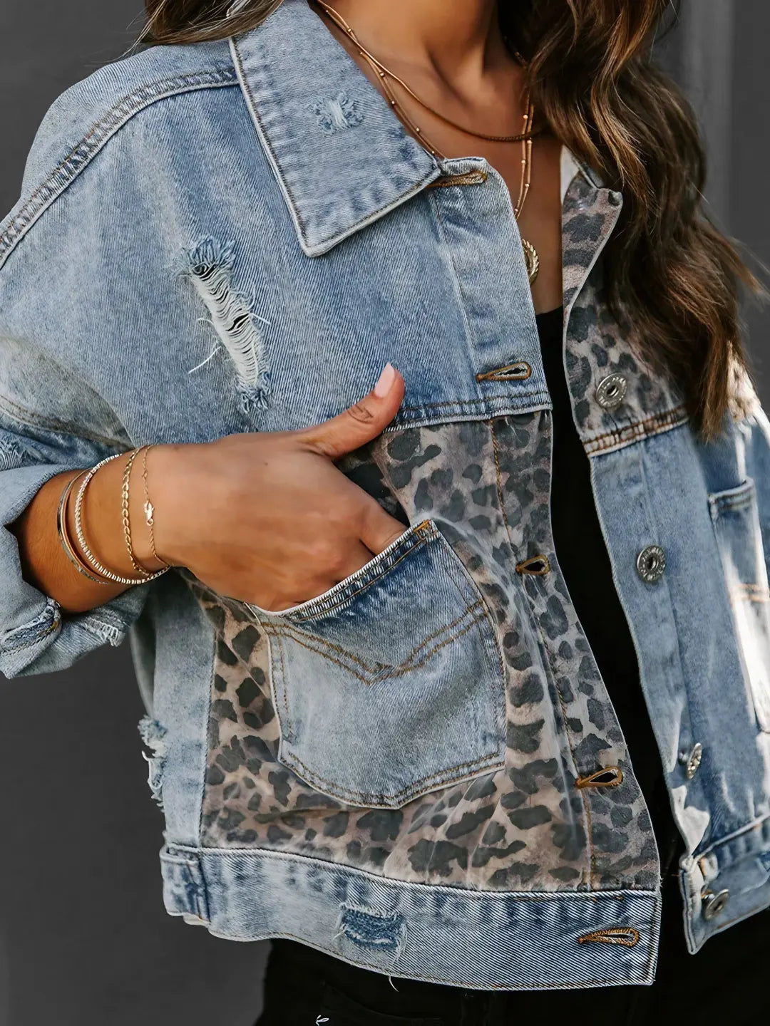 DENIM JACKET PATCHWORK