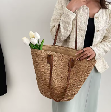 MALAGA | Raffia bag