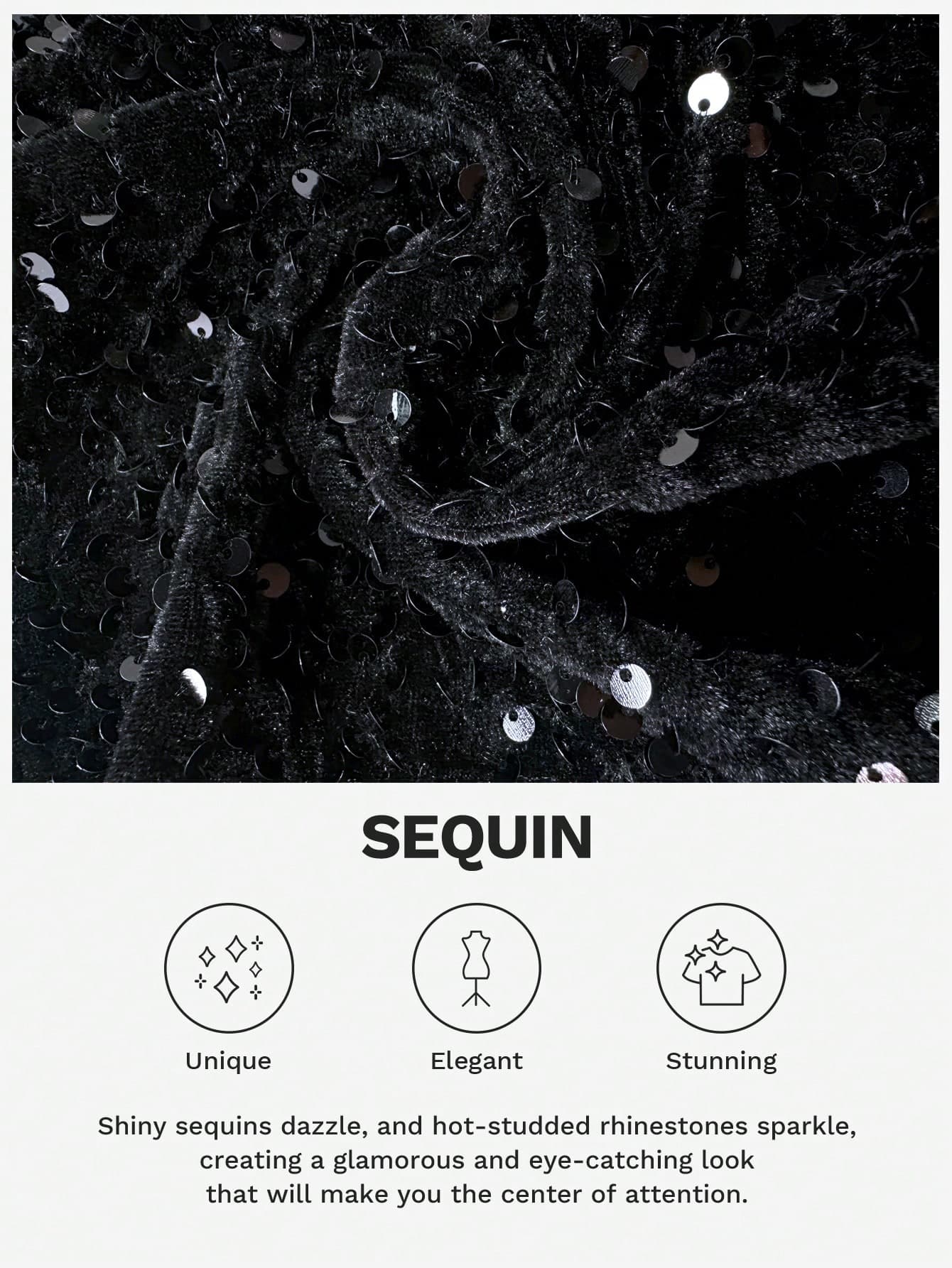 PANTALÓN CORTO LENTEJUELAS