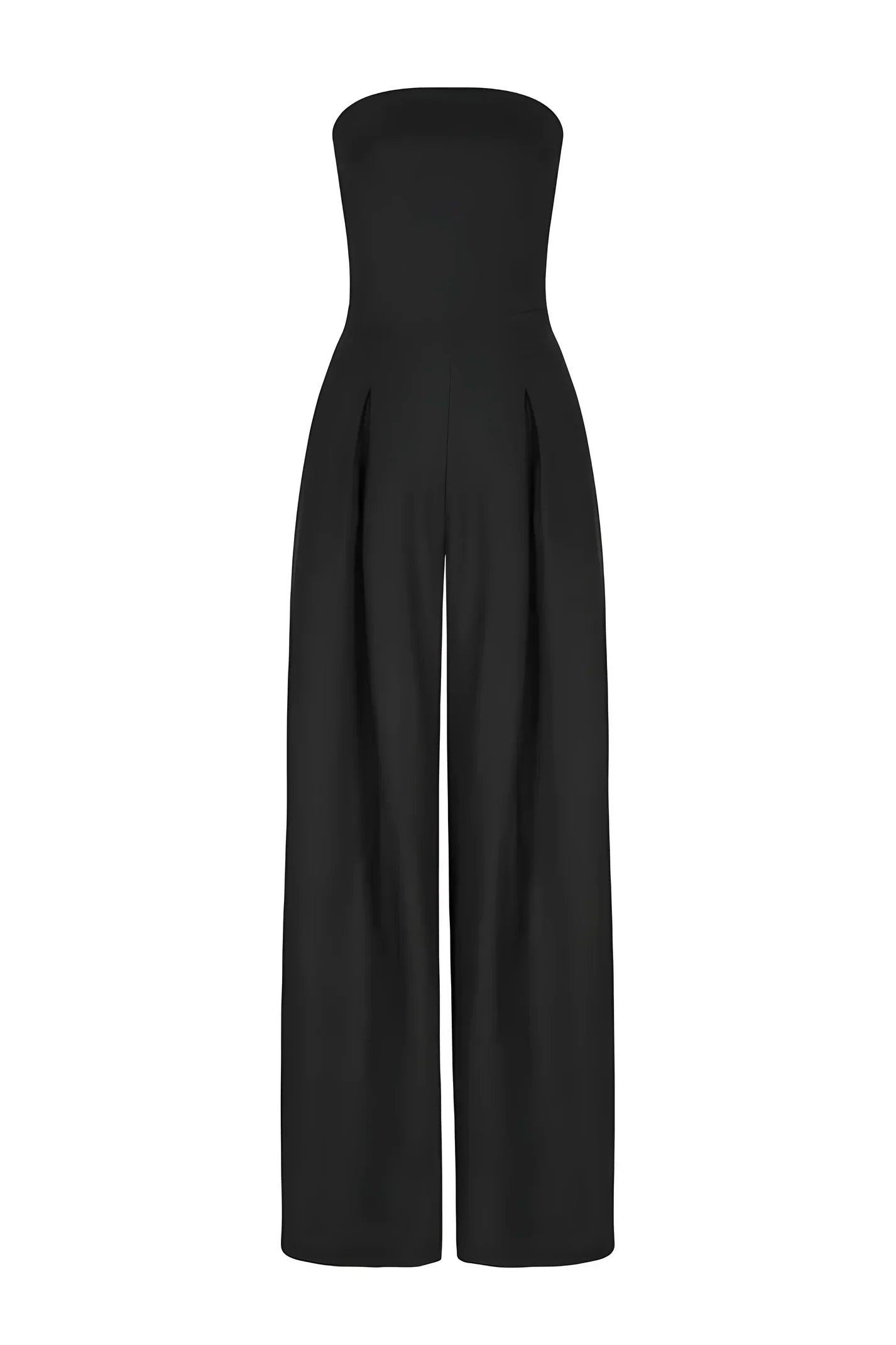 SLEEVELESS OFF-SHOULDER JUMPSUIT