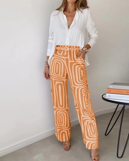 CONJUNTO CAMISA Y PANTALÓN DIBUJO