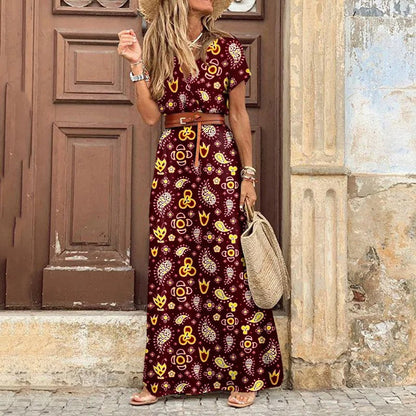 MAXI DRESS WITH SIDE SLIT